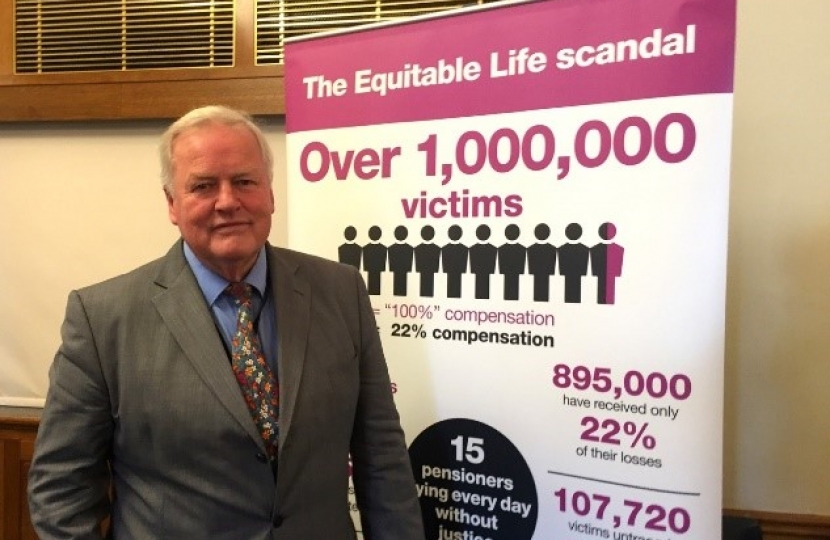 On Tuesday 11th October, Bob, who is a member of the Equitable Life All Party Parliamentary Group for Equitable Life members, met with Paul Braithwaite, Secretary of the Equitable Life Members Action Group (EMAG).  He fully supports the drive by former Equitable Life policyholders to be fully compensated by Government for the losses they have incurred when Equitable Life dissolved having been guaranteed by the then Labour Government. 