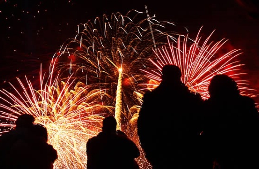Beckenham Fireworks Display on 5th November 2016