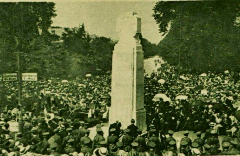 War Memorial Opening 21 Juy 1921