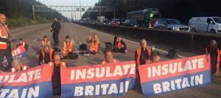 Insulate Britain Protest