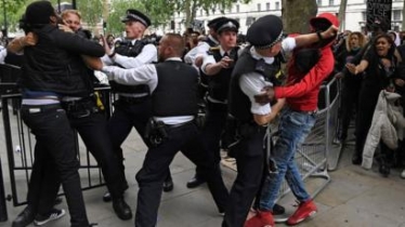 Riot at Downing Street